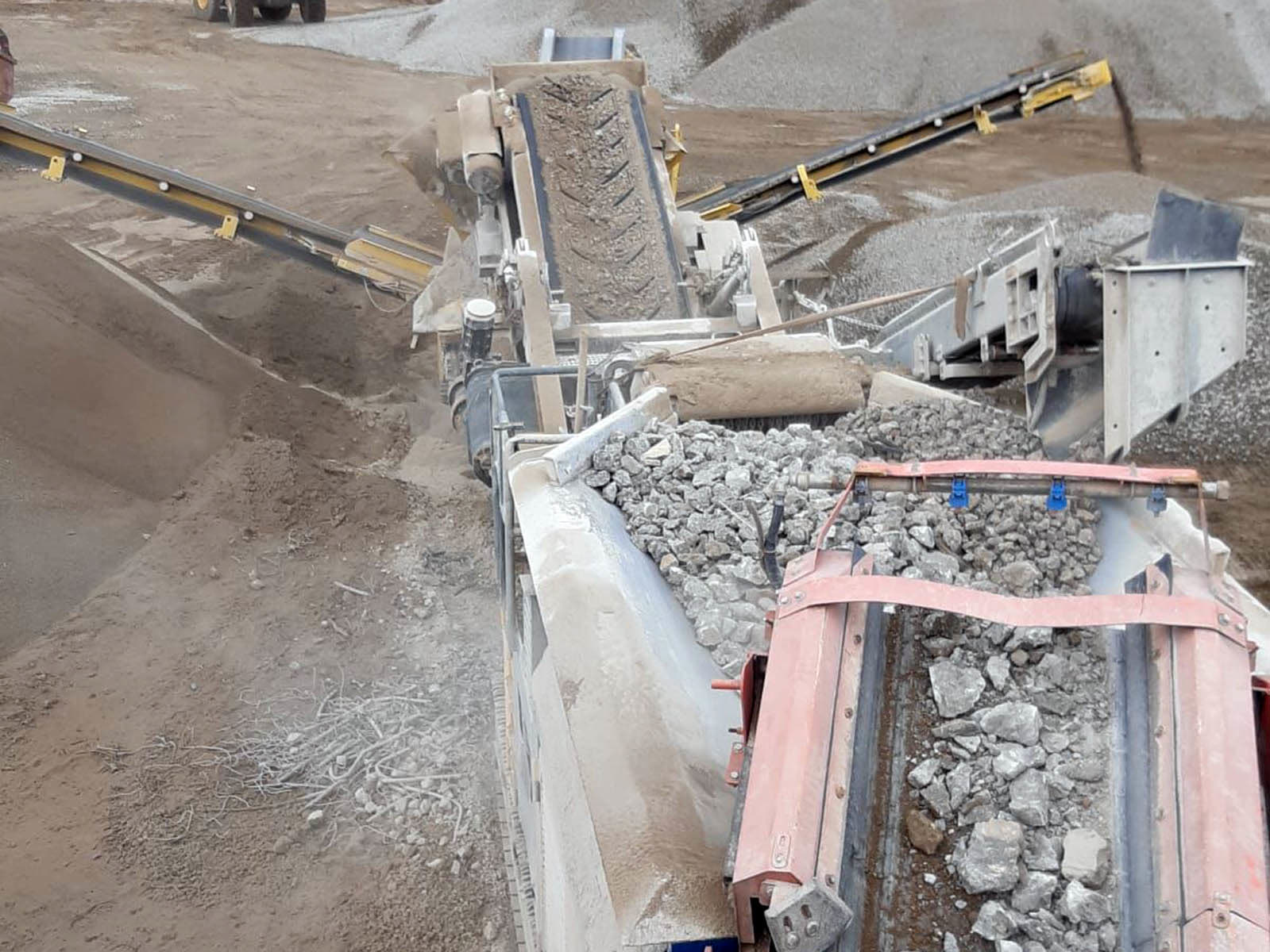 Drcení betonu · dálnice D1 — foto 5